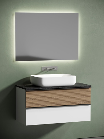 Столешница для ванной комнаты SANCOS  1000х460 ,  TT100A1